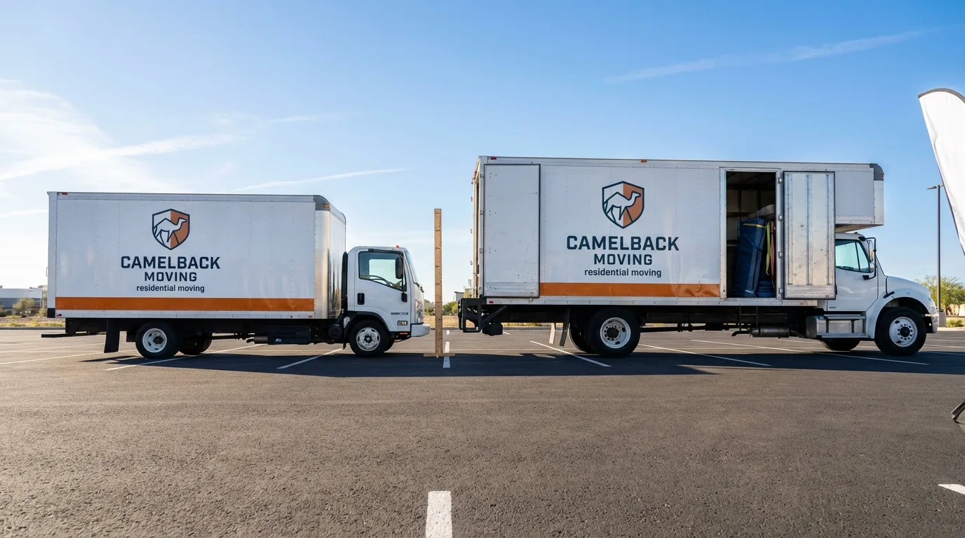 Moving truck size capacity guide in Watervliet